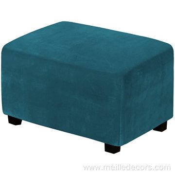 Stretch Rectangle Folding Storage Covers Ottoman Slipcovers